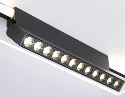 Светильник потолочный LED с пультом FL51455 Ambrella light белый чёрный 1 лампа, основание белое в стиле современный хай-тек с пультом фото 6