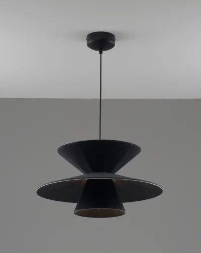 Светильник подвесной LED Mantis V11101-PL Moderli чёрный на 1 лампу, основание чёрное в стиле современный лофт 