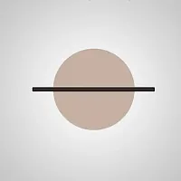 Настенный светильник LIBERTY WALL D110 Champagne 209065-23 ImperiumLoft бежевый на 1 лампу, основание чёрное в стиле современный 