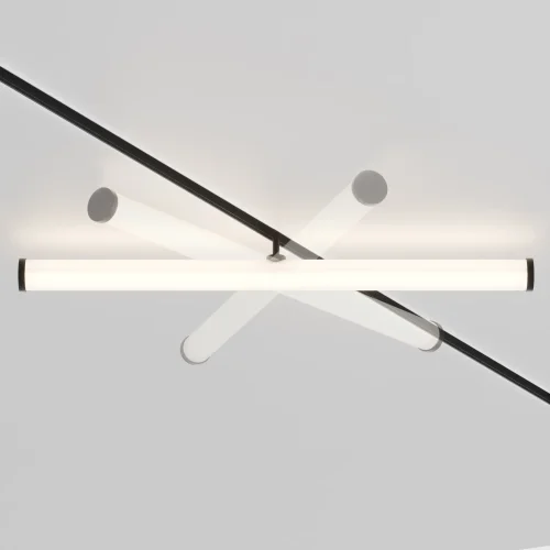 Светильник трековый для магнитного шинопровода LED Lark TR086-2-25W4K-B Maytoni белый для шинопроводов серии Magnetic track system Exility чёрный фото 3