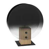 Настольная лампа Millena 390143 Eglo чёрная 1 лампа, основание чёрное металл в стиле современный 
