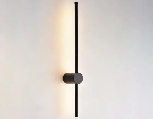 Бра LED FL5202 Ambrella light чёрный на 1 лампа, основание чёрное в стиле современный хай-тек  фото 5
