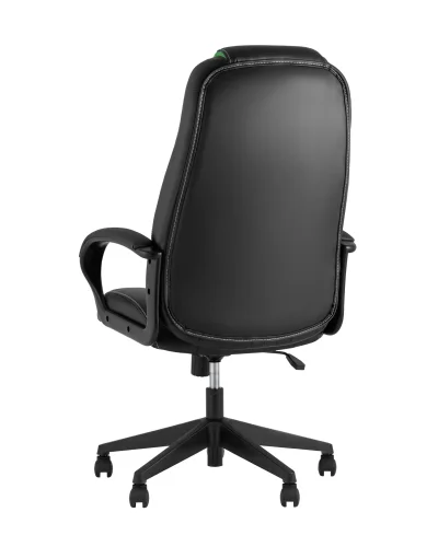 Кресло игровое TopChairs ST-CYBER 8 черный/салатовый эко.кожа крестовина пластик УТ000035043 Stool Group, зелёный/экокожа, ножки/металл/чёрный, размеры - ****655*770 фото 5