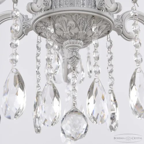 Люстра подвесная AL78101/5/175 A WMN Bohemia Ivele Crystal без плафона на 5 ламп, основание серое белое в стиле классический sp фото 3