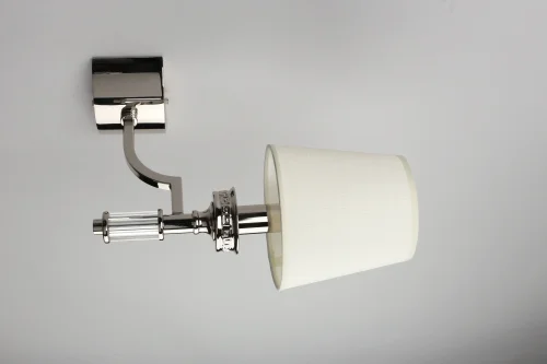 Бра Dimaro OML-87801-01 Omnilux бежевый на 1 лампу, основание хром в стиле классический фото 2