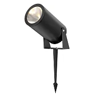 Прожектор LED Bern O050FL-L30GF3K Maytoni уличный IP65 графит 1 лампа, плафон графит в стиле современный хай-тек LED