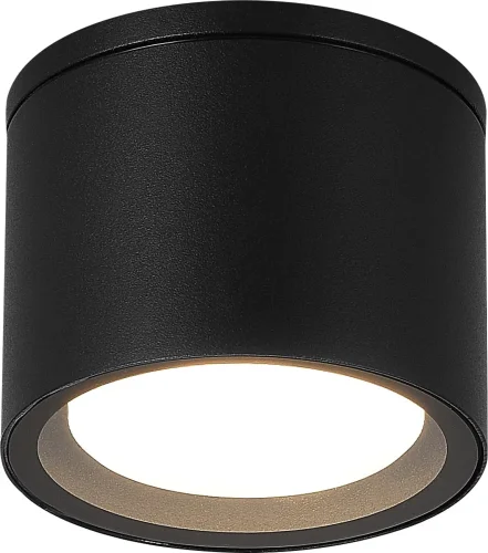 Накладной светильник уличный Tubo SL9006.402.01 ST-Luce уличный IP65 чёрный на 1 лампу, плафон чёрный в стиле хай-тек современный GX53