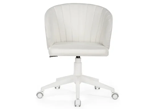 Компьютерное кресло Пард экокожа белый 464224 Woodville, белый/экокожа, ножки/пластик/белый, размеры - *870***590*600 фото 3