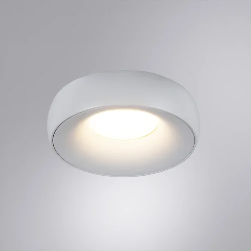 Светильник точечный Heze A6665PL-1WH Arte Lamp белый 1 лампа, основание белое в стиле минимализм современный  фото 3