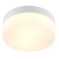 Светильник потолочный Aqua-Tablet A6047PL-1WH Arte Lamp белый 1 лампа, основание белое в стиле современный тарелка