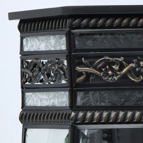 Бра Корсо 801020702 Chiaro прозрачный на 2 лампы, основание чёрное в стиле кантри  фото 6