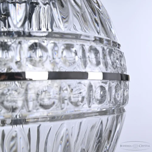 Светильник подвесной 5479/22 Ni Clear/M-1G Bohemia Ivele Crystal прозрачный 3 лампы, основание никель в стиле классический  фото 4