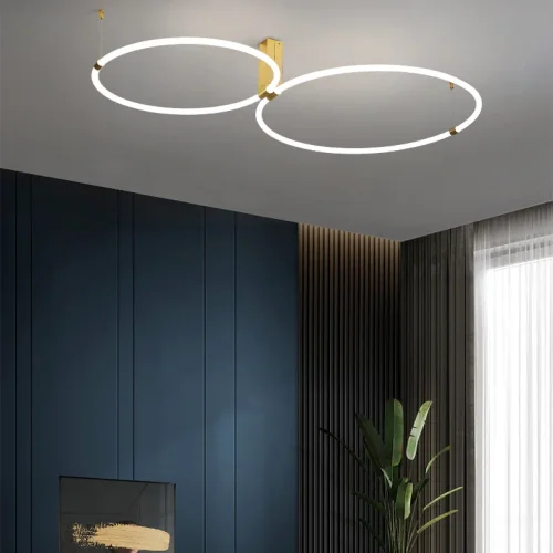 Светильник потолочный RINGMOR D60 D80 R2 207983-23 ImperiumLoft белый на 1 лампу, основание латунь в стиле современный фото 9 Светильник потолочный RINGMOR D60 D80 R2 207983-23 ImperiumLoft белый на 1 лампу, основание латунь в стиле современный фото 9