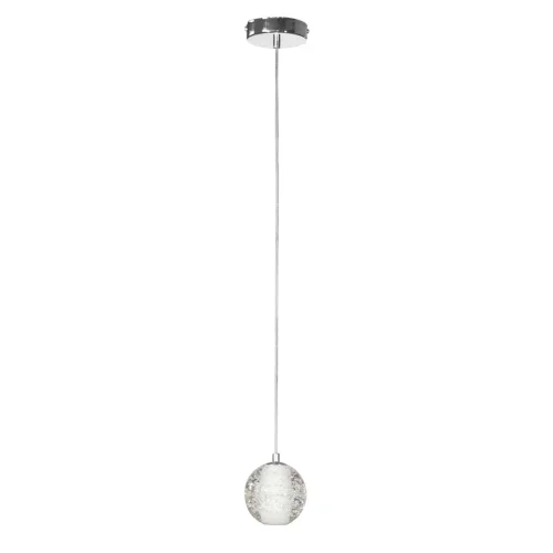 Светильник подвесной Rain 10112/1 LOFT IT прозрачный на 1 лампу, основание хром в стиле современный 