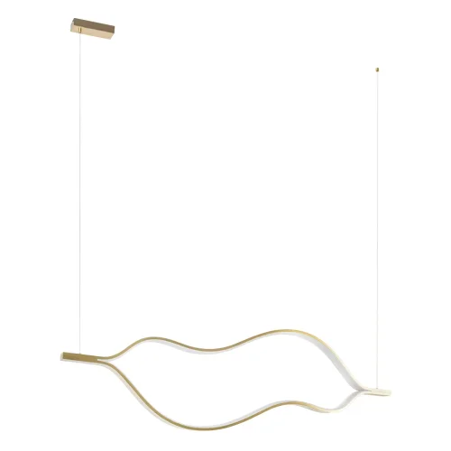 Светильник подвесной LED Tape Light 10403/1400 AB LOFT IT бронзовый на 1 лампу, основание бронзовое в стиле современный минимализм фото 3