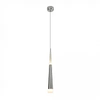 Светильник подвесной LED Вегас CL227010 Citilux белый 1 лампа, основание серое в стиле современный трубочки