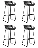 Набор 4 шт Стул барный DOBRIN FRANK (темно-серый) темно-серый Dobrin, /, ножки/металл/, размеры - *870**** Набор 4 шт Стул барный DOBRIN FRANK (темно-серый) темно-серый Dobrin, /, ножки/металл/, размеры - *870****