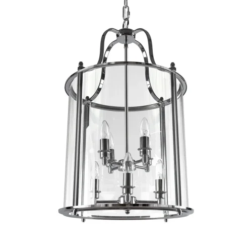 Светильник подвесной Lighthouse 10456/8 CR LOFT IT прозрачный на 8 ламп, основание хром в стиле классический арт-деко фото 7 Светильник подвесной Lighthouse 10456/8 CR LOFT IT прозрачный на 8 ламп, основание хром в стиле классический арт-деко фото 7