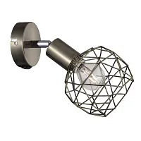 Бра с выключателем лофт Sospiro A6141AP-1AB Arte Lamp античный бронза 1 лампа, основание античное бронза в стиле лофт 