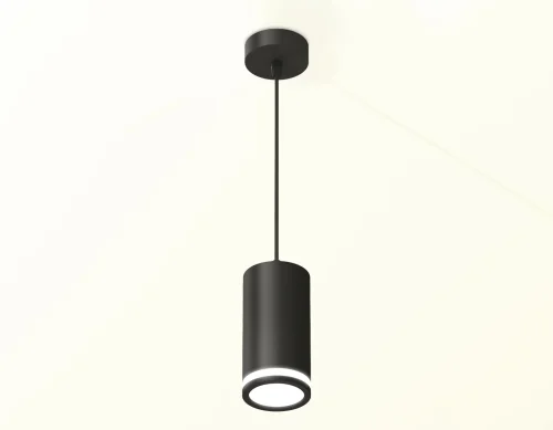Светильник подвесной XP8162025 Ambrella light белый 1 лампа, основание чёрное в стиле хай-тек  фото 3