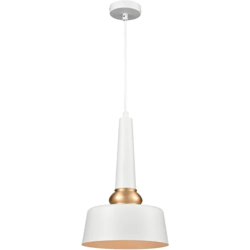 Светильник подвесной Appassionato VL2141P01 Vele Luce белый на 1 лампу, основание белое в стиле современный фото 3