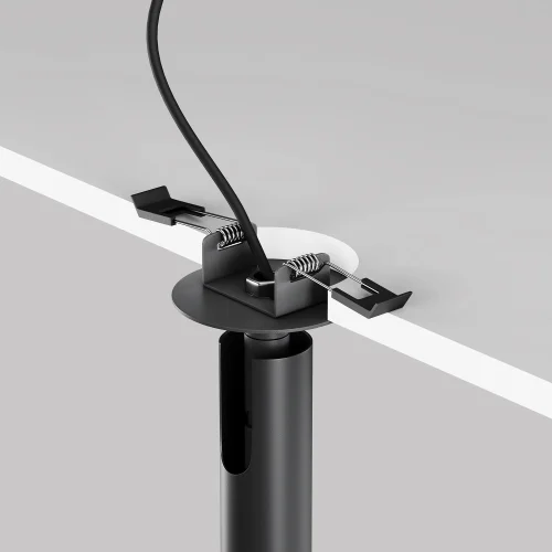 Светильник точечный LED Focus T C141RS-L125-6W3K-B Maytoni чёрный 1 лампа, основание чёрное в стиле современный хай-тек круглый трубочки фото 8