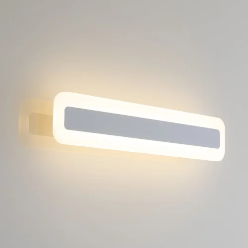 Бра LED Тринити CL238540 Citilux белый на 1 лампа, основание белое в стиле хай-тек современный  фото 2