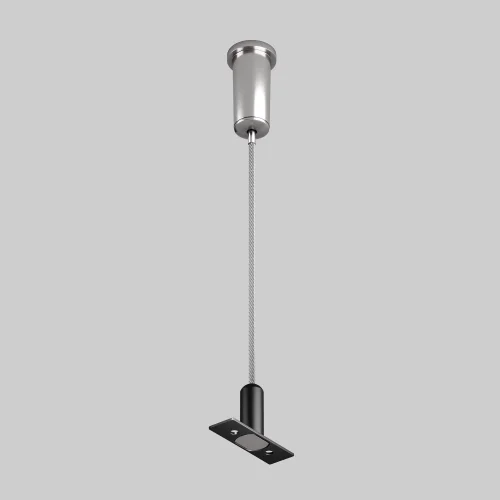 Тросовый подвес Magnetic track system Levity TRA184SW-1B Maytoni чёрный в стиле хай-тек современный для светильников серии Magnetic track system Levity levity магнитная фото 6