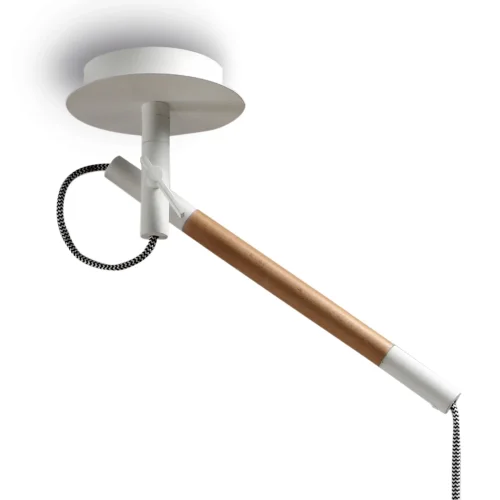 Светильник подвесной NORDICA E27 4928 Mantra белый 1 лампа, основание белое в стиле современный минимализм  фото 4