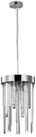 Светильник подвесной Venecia 2113/09/02P Stilfort прозрачный 2 лампы, основание хром в стиле современный 
