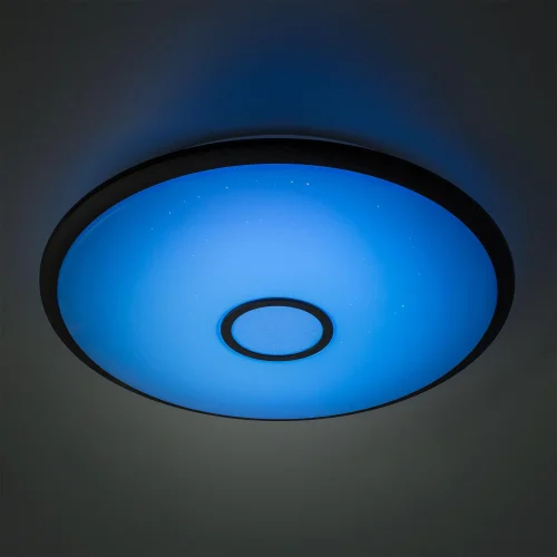 Светильник потолочный LED с пультом Старлайт CL703105RGB Citilux белый 1 лампа, основание белое венге в стиле современный с пультом фото 2