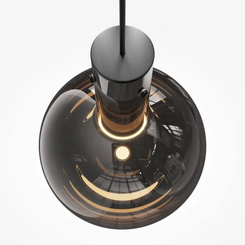 Светильник подвесной LED Nebula MOD182PL-L4B3K Maytoni чёрный 1 лампа, основание чёрное в стиле современный  фото 3