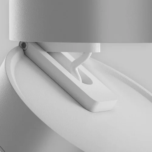 Светильник накладной LED Magic C022CL-12W3K-W-1 Maytoni белый 1 лампа, основание белое в стиле современный хай-тек круглый фото 7