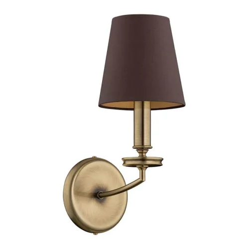 Бра Rossano ROS-K-1(P/A) Kutek коричневый на 1 лампа, основание бронзовое в стиле классический 