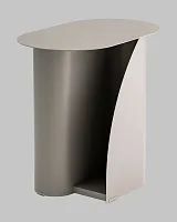 Журнальный столик Yvaine, металл, темно-серый УТ000040318 Stool Group столешница темно-серый из металл