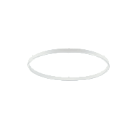Светильник подвесной LED ORACLE SLIM SP D50 ROUND WH 3000K Ideal Lux белый 1 лампа, основание белое в стиле современный кольца