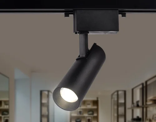 Трековый светильник LED Track System GL5858 Ambrella light чёрный для шинопроводов серии Track System чёрный фото 3
