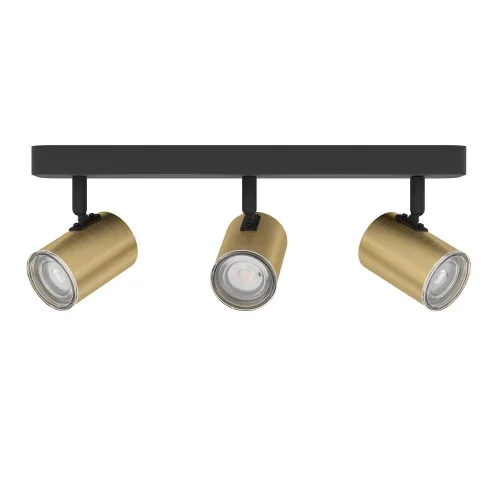 Спот с 3 лампами Consuma 300585 Eglo латунь GU10 в стиле современный фото 5 Спот с 3 лампами Consuma 300585 Eglo латунь GU10 в стиле современный фото 5