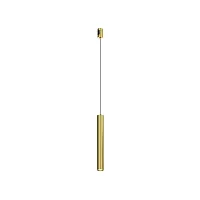 Трековый подвесой светильник Focus Led Flarity 3000K 5Вт 60° TR155-1-5W3K-BS Maytoni латунь для шинопроводов серии Magnetic trаck system Flarity латунь