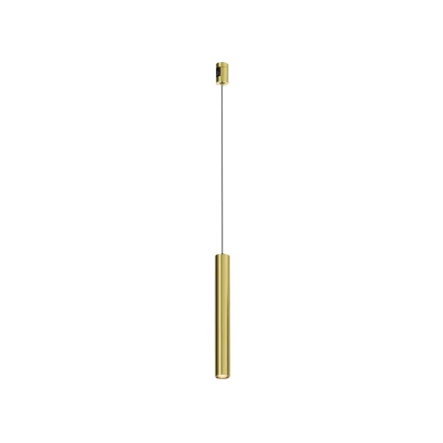 Трековый подвесой светильник Focus Led Flarity 3000K 5Вт 60° TR155-1-5W3K-BS Maytoni латунь для шинопроводов серии Magnetic trаck system Flarity латунь