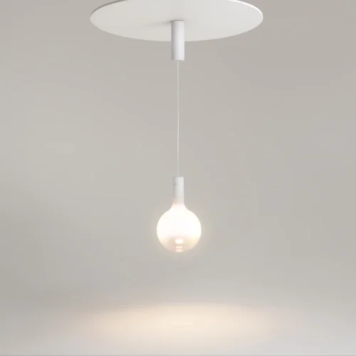Светильник подвесной LED Nebula MOD182PL-L4W3K Maytoni белый на 1 лампу, основание белое в стиле современный фото 4