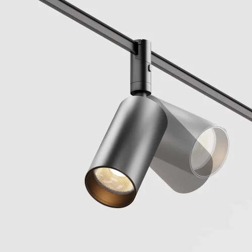 Трековый светильник LED Magnetic track system Flexity TR201-1-15W3K-M-B Maytoni чёрный для шинопроводов серии Magnetic track system Flexity чёрный фото 7