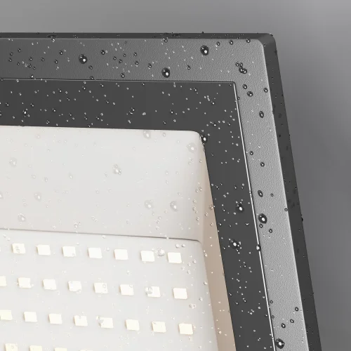Прожектор LED Flood FL001-L150B4K Maytoni уличный IP чёрный на 1 лампу, плафон прозрачный в стиле хай-тек современный LED фото 4