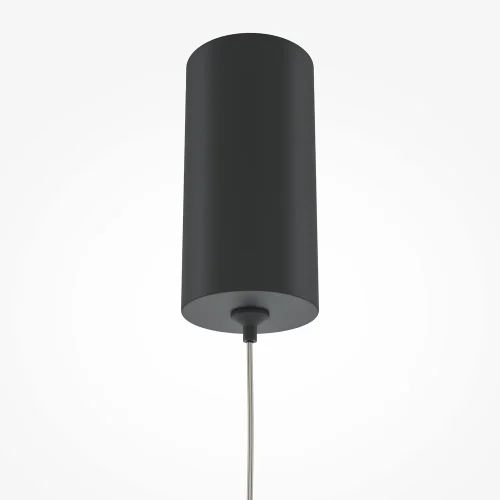 Светильник подвесной LED Pro Base MOD159PL-L6BK Maytoni чёрный 1 лампа, основание чёрное в стиле современный минимализм трубочки фото 4