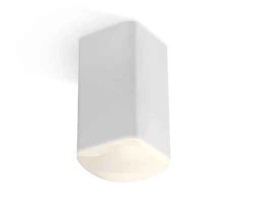 Светильник накладной Techno Spot XS XS7820022 Ambrella light белый 1 лампа, основание белое в стиле модерн хай-тек квадратный