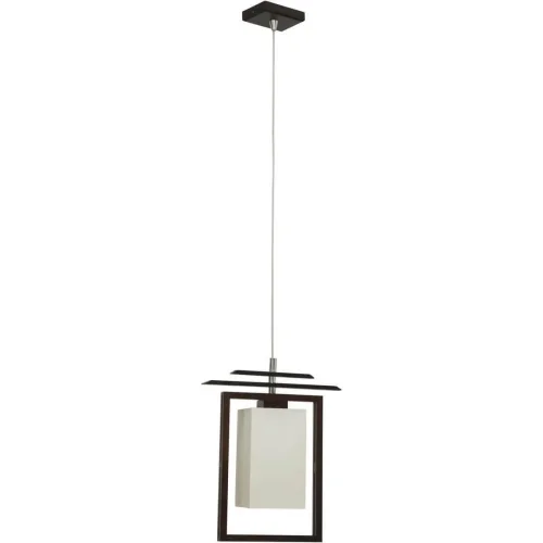 Светильник подвесной Sakai 3450-NW Nowodvorski белый 1 лампа, основание чёрное в стиле современный 