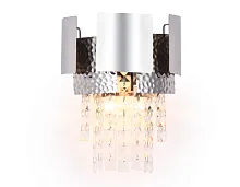Бра Traditional TR5250 Ambrella light прозрачный 2 лампы, основание серебряное в стиле классический 