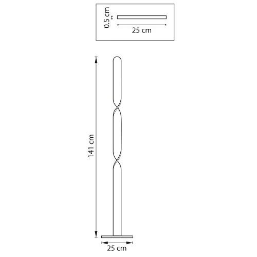 Торшер LED Torino 615719 Lightstar серый на 1 лампу, основание серое в стиле современный минимализм хай-тек фото 2 Торшер LED Torino 615719 Lightstar серый на 1 лампу, основание серое в стиле современный минимализм хай-тек фото 2