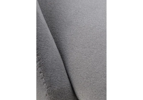 Стул на металлокаркасе Morgan dark gray / wood 15238 Woodville, серый/велюр, ножки/металл/натуральный, размеры - ****530*550 фото 9