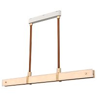 Светильник подвесной LED Kerry WE441.12.003 Wertmark белый на 1 лампу, основание белое в стиле современный 